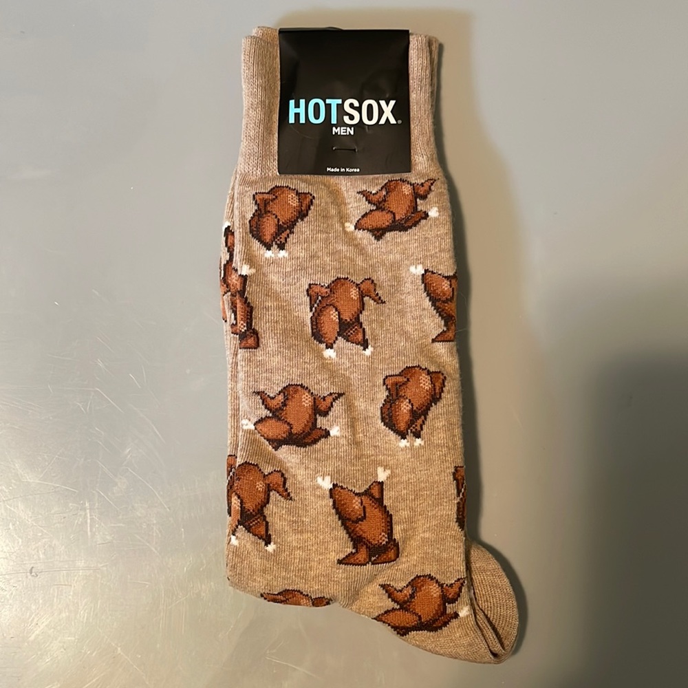 HOTSOX Men’s Turkey Socks NWT